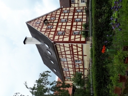 Ansicht Giebel Westseite nach Renovierung