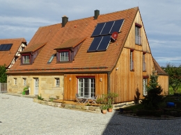 Südseite, Giebel Ostseite