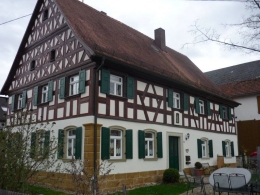 Übereck-Fassade